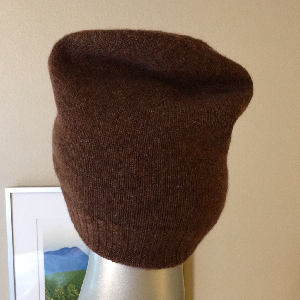 100% Cashmere Knit Beanie Reversible By St. Bernard — image 5 of 8